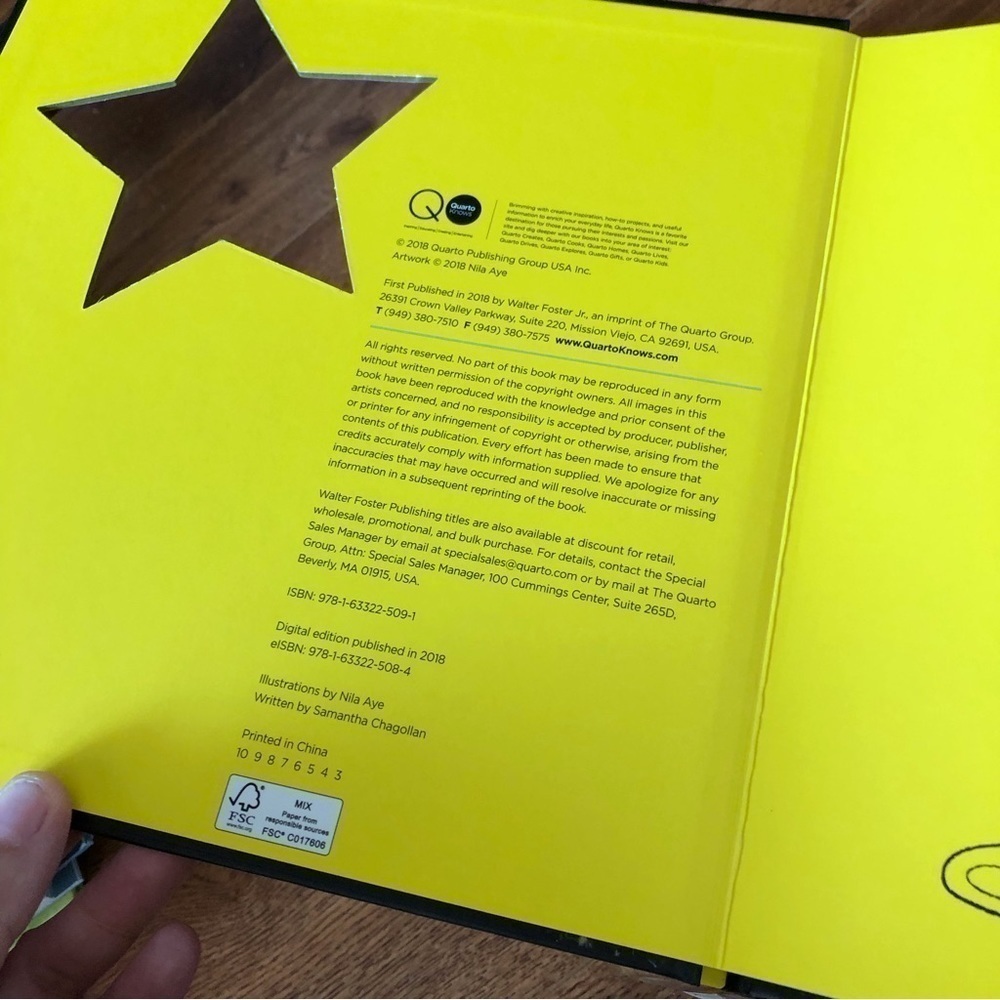 Children’s book: Starry Skies by: Samatha Chagollan hardback - Picture 2 of 7
